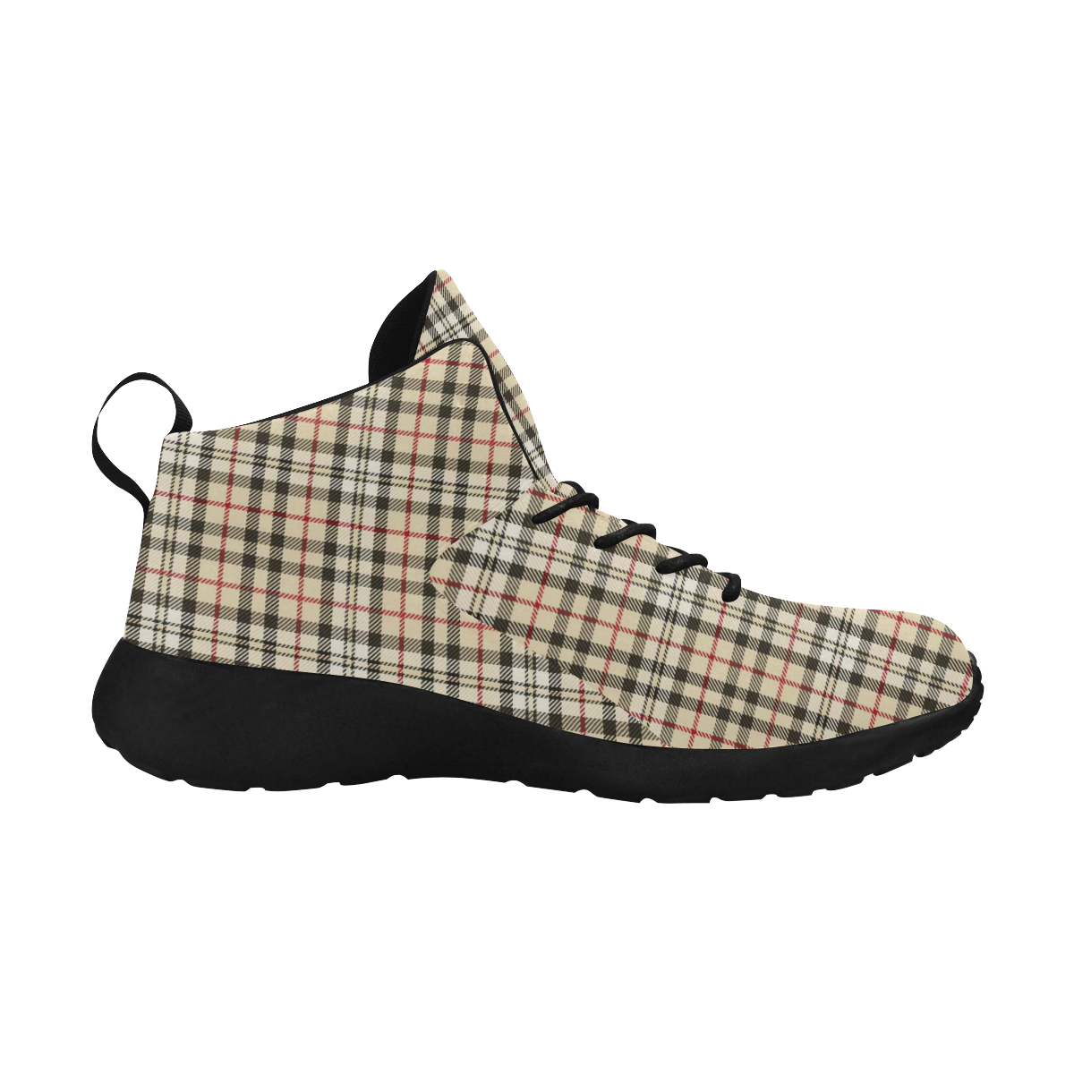 STRIPES LIGHT BROWN Women's Chukka Training Shoes/Large Size (Model 57502)