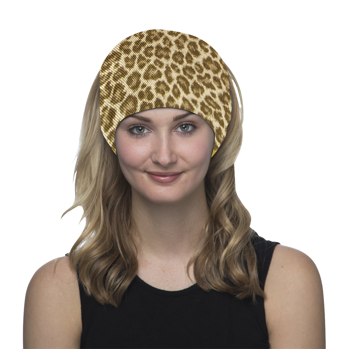 Leopard Fabric Animal Pattern Multifunctional Headwear