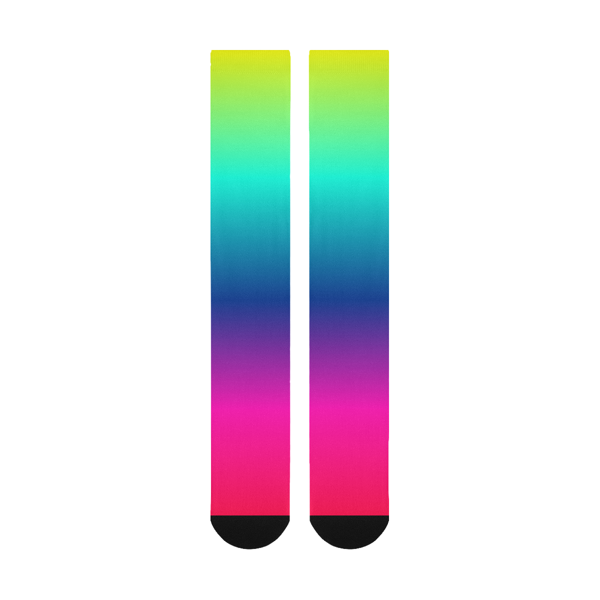 rainbow socks Over-The-Calf Socks