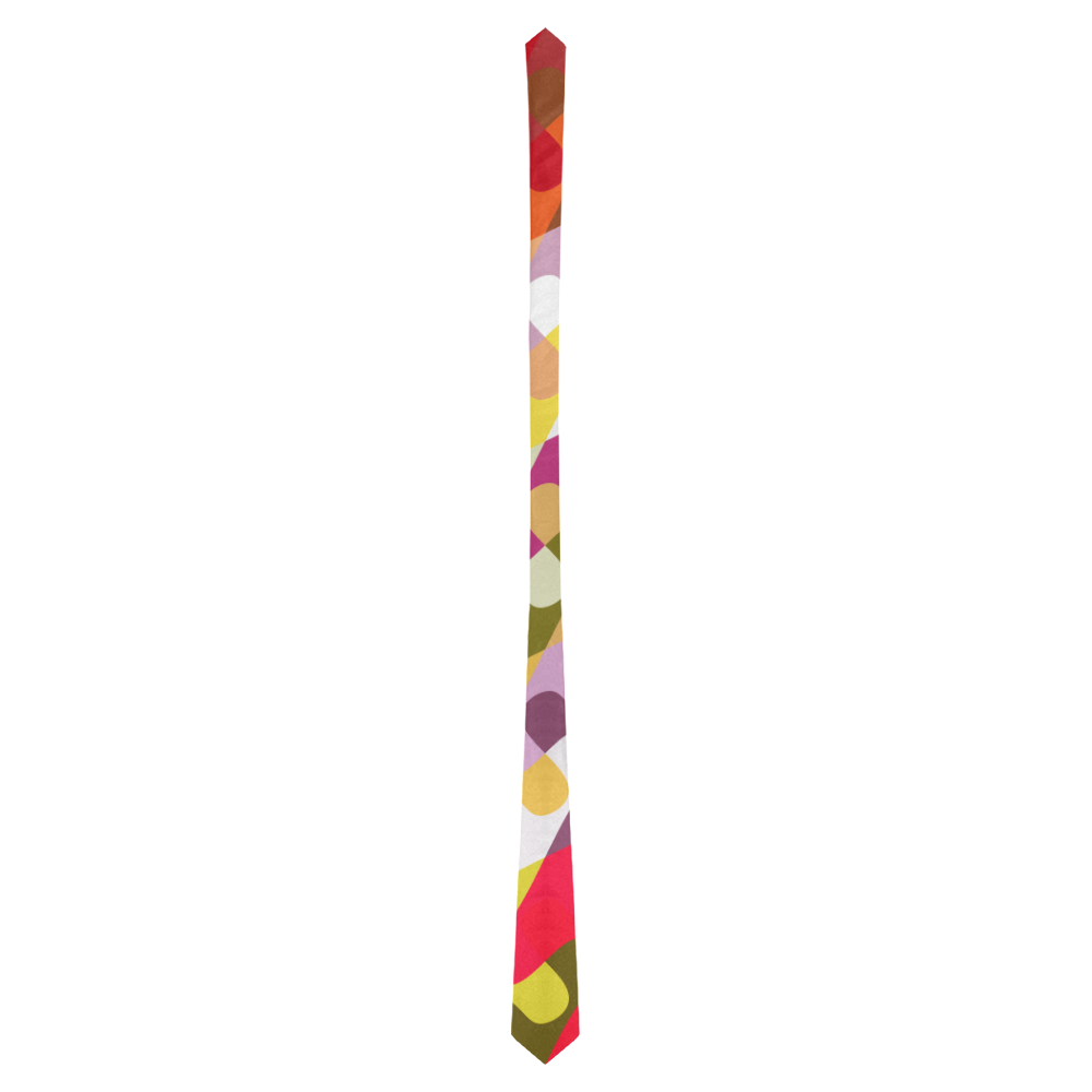 Colorful shapes Classic Necktie (Two Sides)