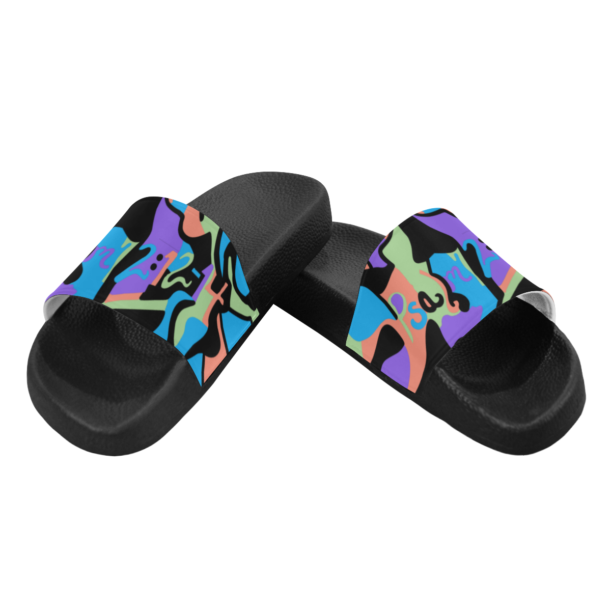 Seen_FipFlop_Women Women's Slide Sandals (Model 057)