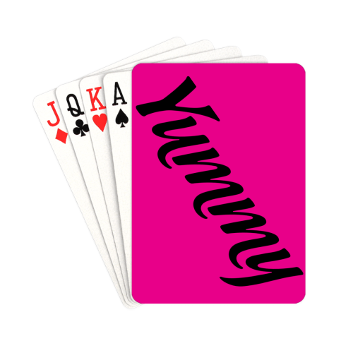 Yummy Playing Cards 2.5"x3.5"