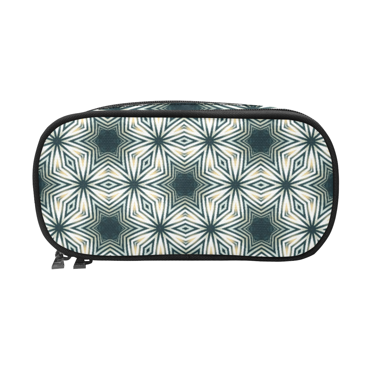 Star Zebra abstract pattern Pencil Pouch/Large (Model 1680)
