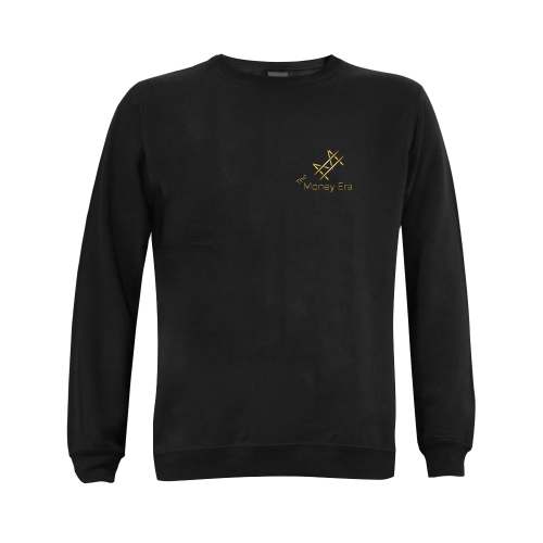 TME Black sweater official Gildan Crewneck Sweatshirt(NEW) (Model H01)