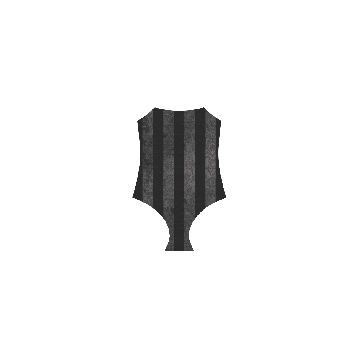 skullonlySTRIPEDPATRON20002000 Strap Swimsuit ( Model S05)