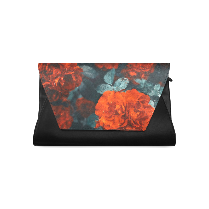 roses are RED 2 Clutch Bag (Model 1630)