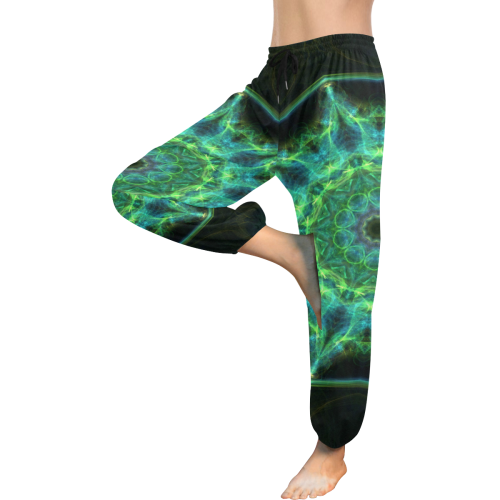 :Universal Kaleidoscope: Women's All Over Print Harem Pants (Model L18)