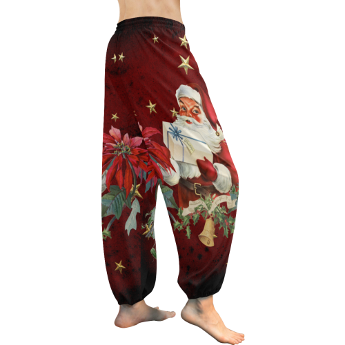 Santa Claus with gifts, vintage Women's All Over Print Harem Pants (Model L18)