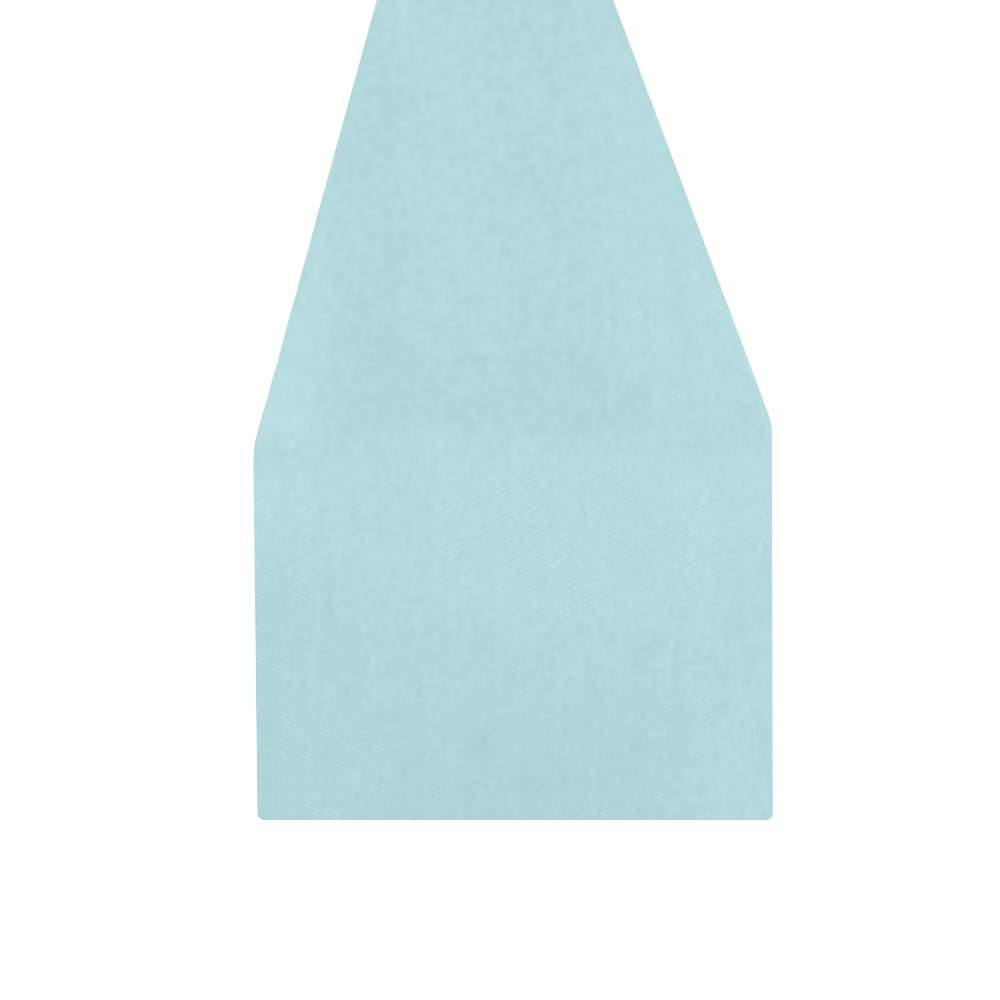 color powder blue Table Runner 16x72 inch
