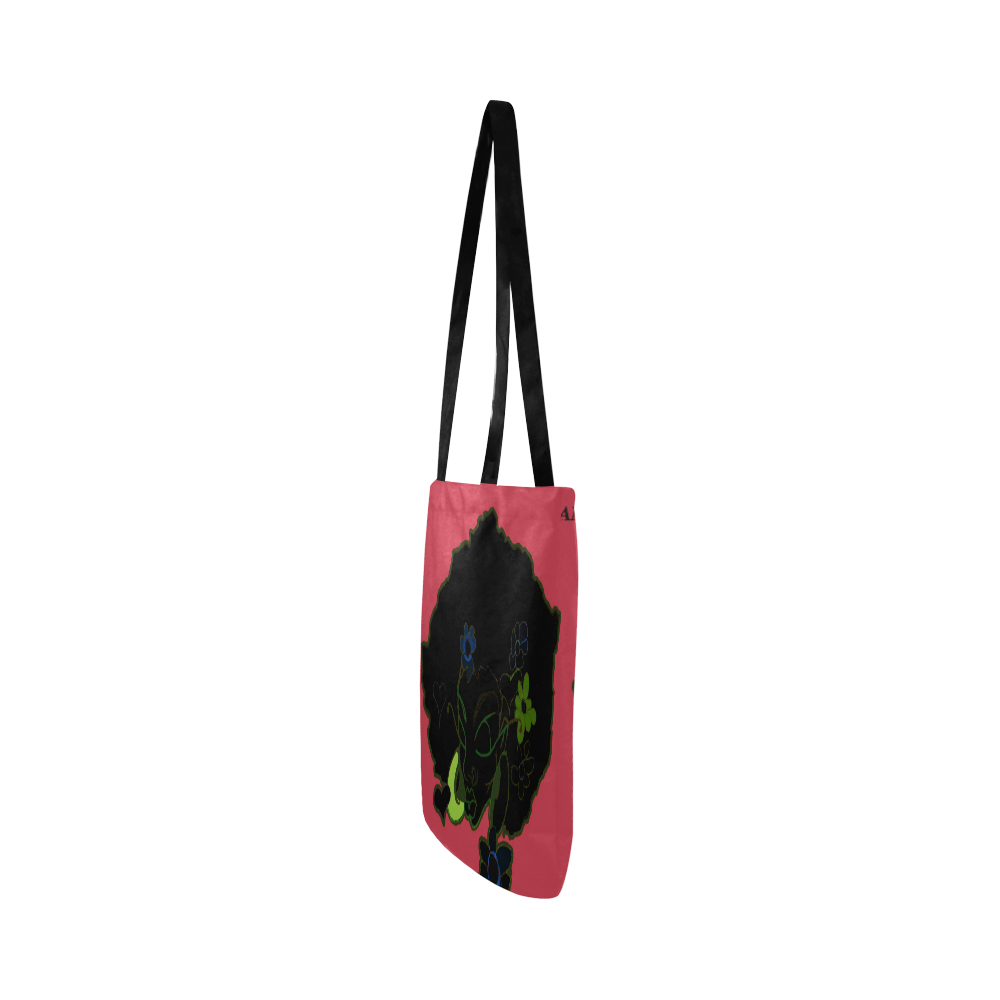 CANNAN pink bag Reusable Shopping Bag Model 1660 (Two sides)
