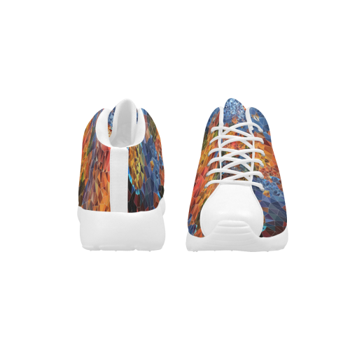 Colorful Magical Crystals Mosaic Women's Basketball Training Shoes (Model 47502)