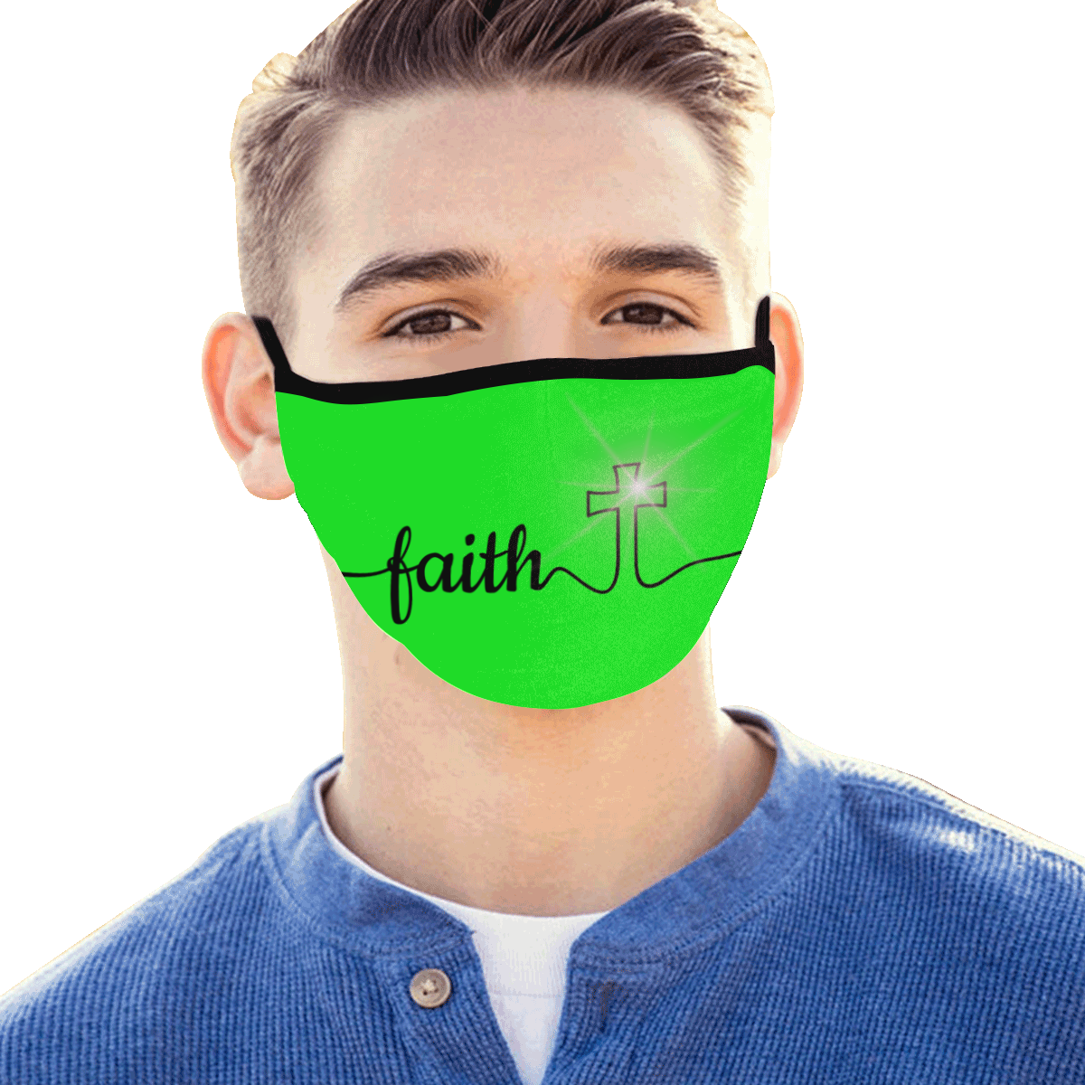 Fairlings Delight's The Word Collection- Faith 53086a2 Mouth Mask