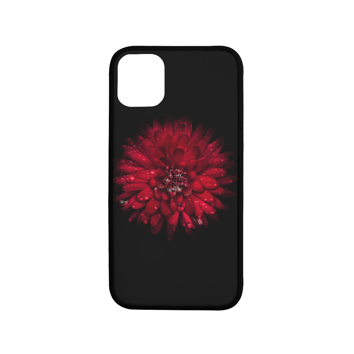 Backyard Flowers 45 Color Version Rubber Case for iPhone 11 6.1"