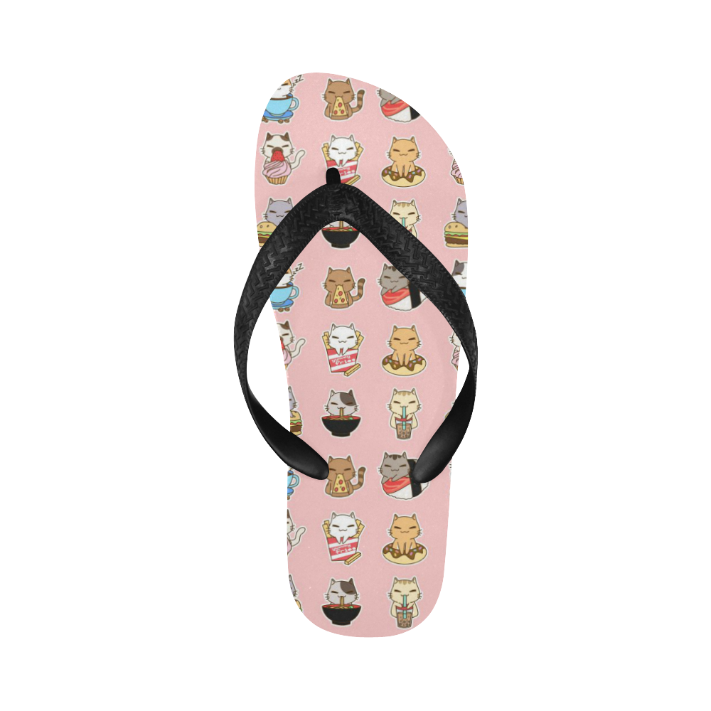 pink Flip Flops for Men/Women (Model 040)