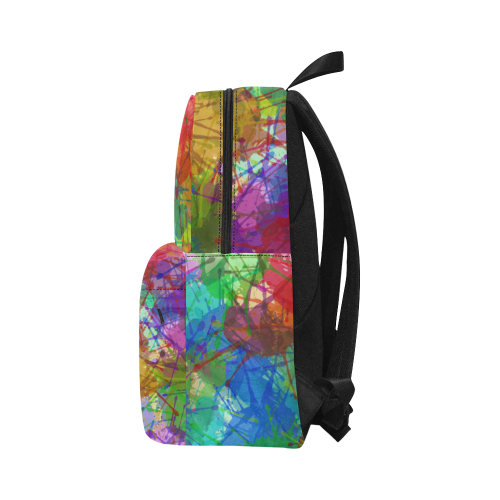 Colorful Abstract Unisex Classic Backpack (Model 1673)