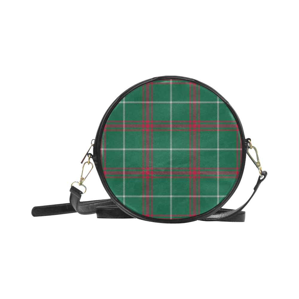 Welsh National Tartan Round Sling Bag (Model 1647)