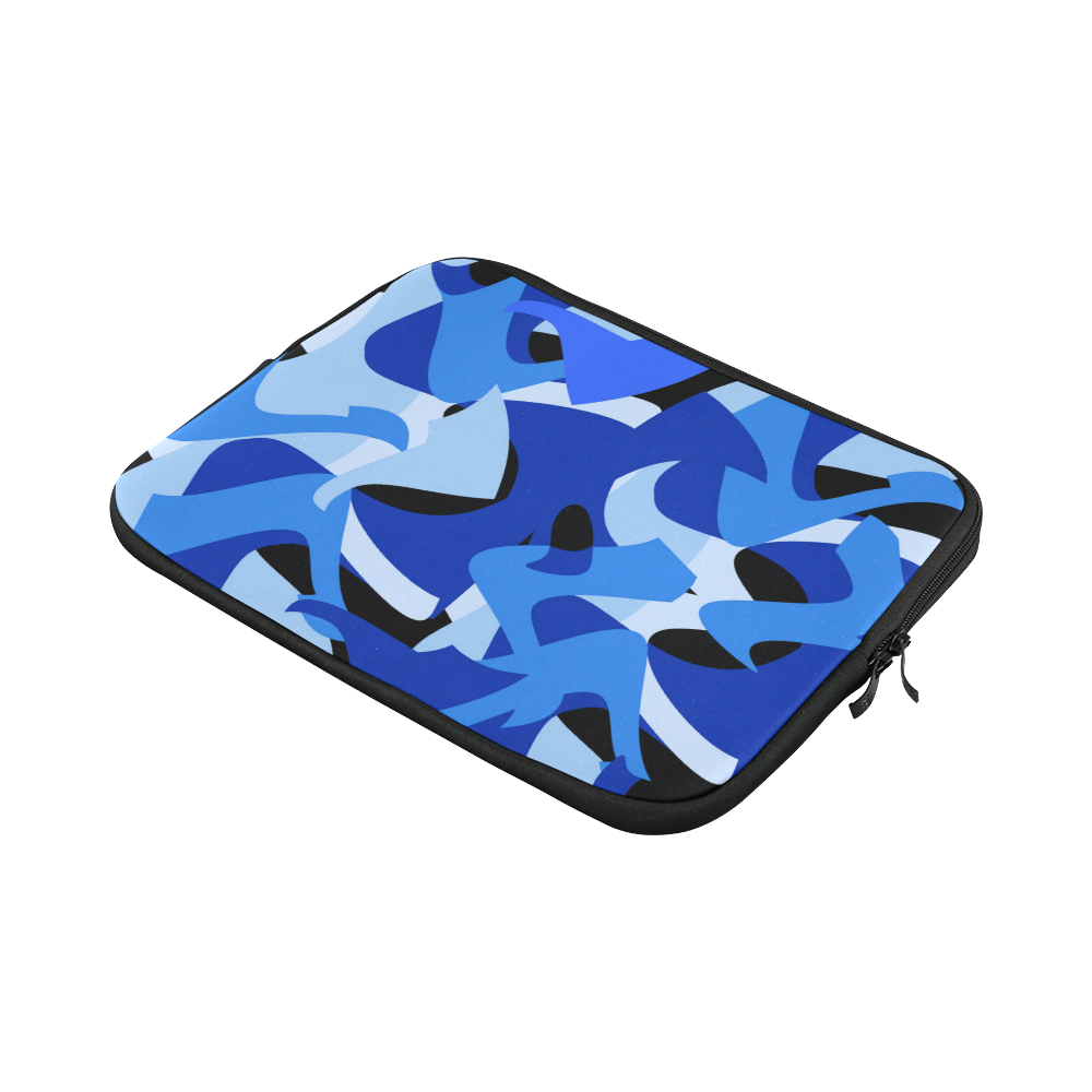 Camouflage Abstract Blue and Black Macbook Pro 13''