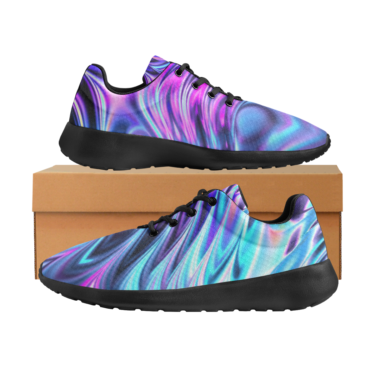 abstract-1422407 Women's Athletic Shoes (Model 0200)