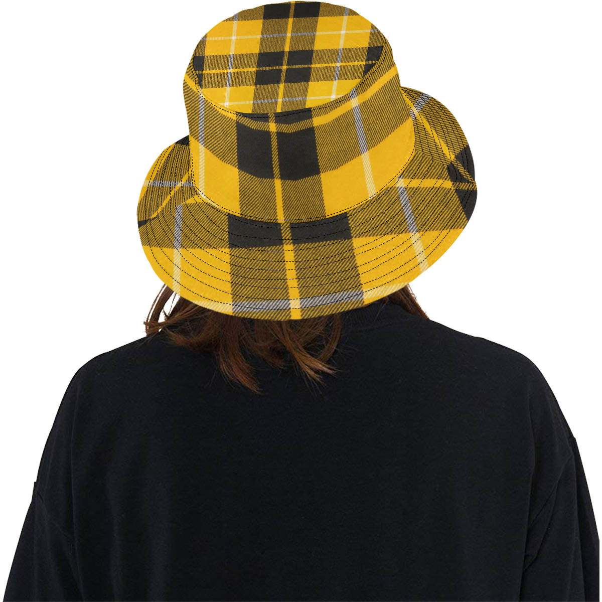 BARCLAY DRESS LIGHT MODERN TARTAN All Over Print Bucket Hat