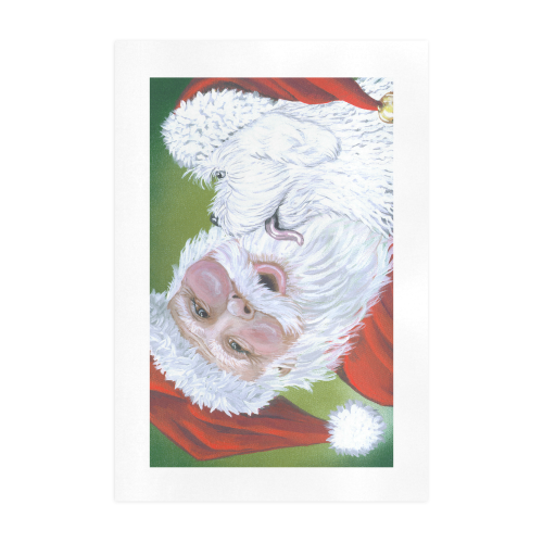 Christmas Kisses Art Print 19‘’x28‘’