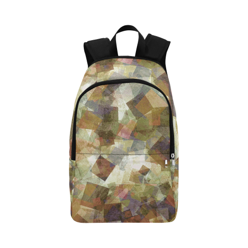 abstract squares Fabric Backpack for Adult (Model 1659)