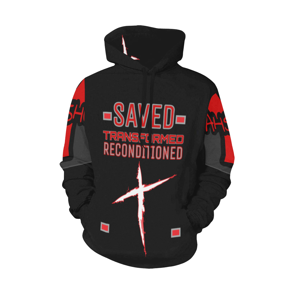 Saved Transformed Hoodie BR All Over Print Hoodie for Men/Large Size (USA Size) (Model H13)