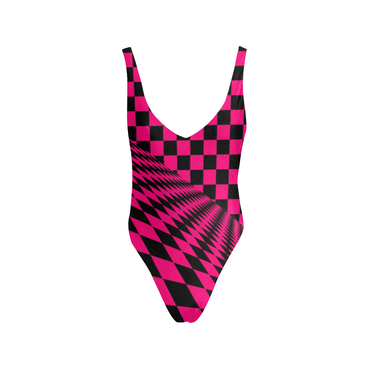 CUBES 4 Sexy Low Back One-Piece Swimsuit (Model S09)