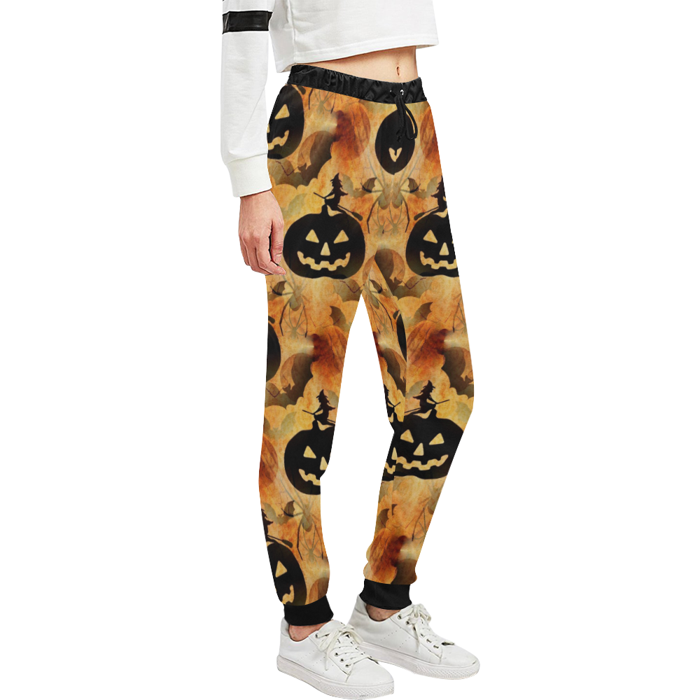 Halloween by Nico Bielow Unisex All Over Print Sweatpants (Model L11)