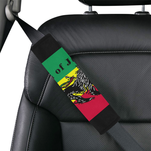 RASTA LION OF JUDAH Car Seat Belt Cover 7''x12.6''