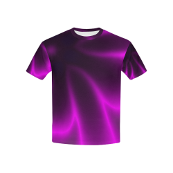 Purple Blossom Kids' All Over Print T-shirt (USA Size) (Model T40)