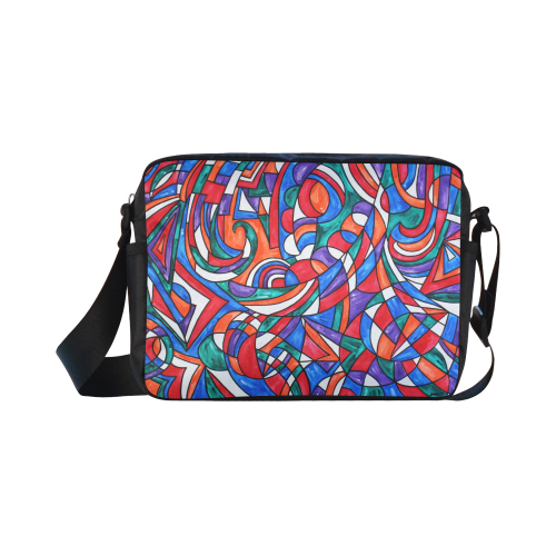 Good Vibes Classic Cross-body Nylon Bags (Model 1632)