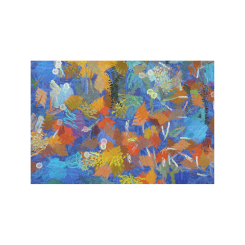 Colorful paint strokes Placemat 12’’ x 18’’ (Set of 4)