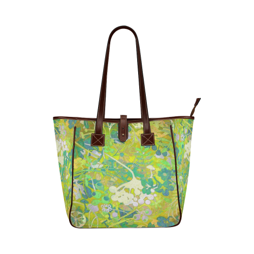 floral 1 abstract Classic Tote Bag (Model 1644)