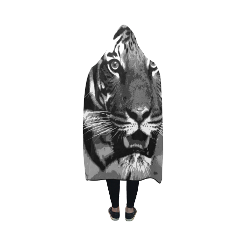 TIGER 15 Hooded Blanket 50''x40''