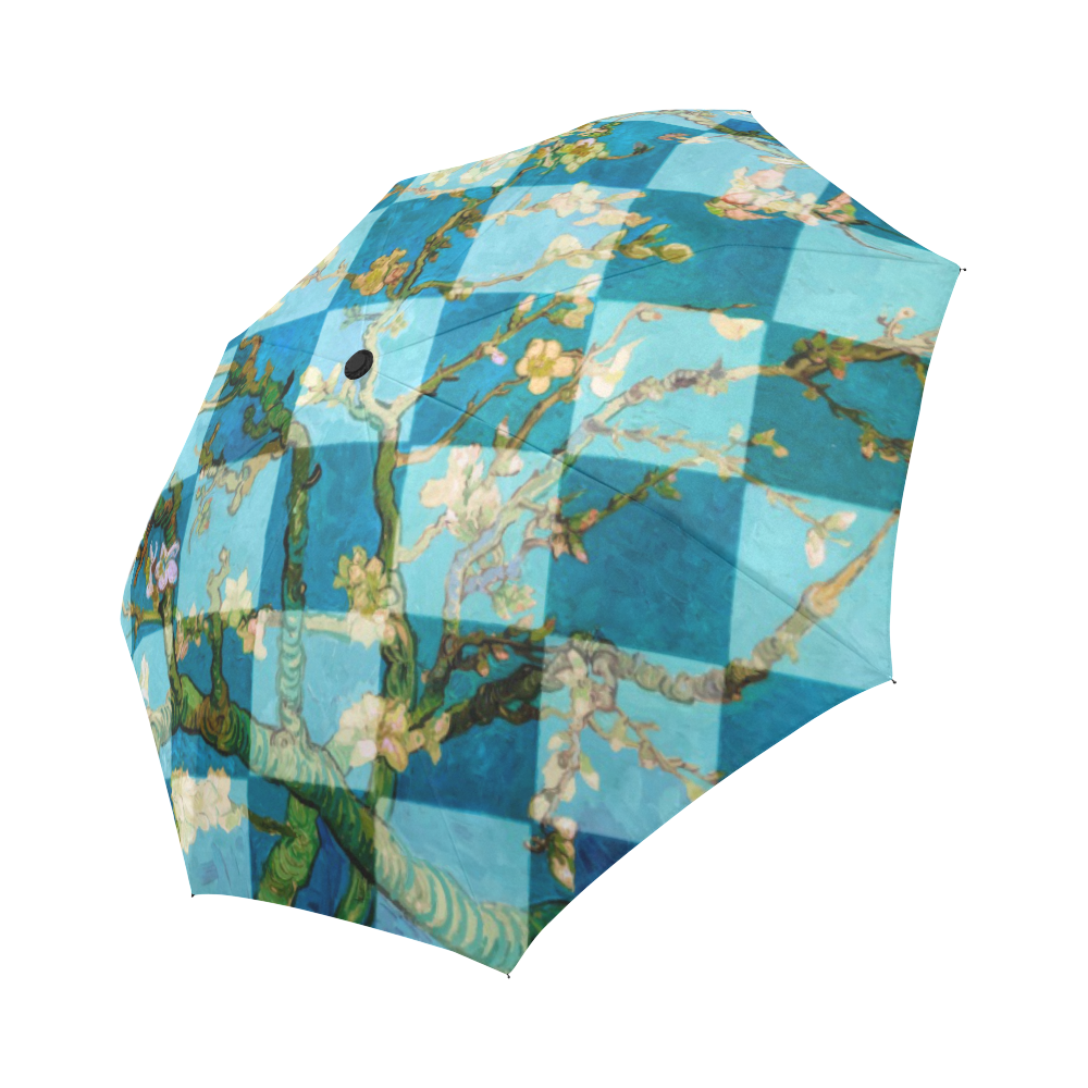Amandelbloesem Auto-Foldable Umbrella (Model U04)