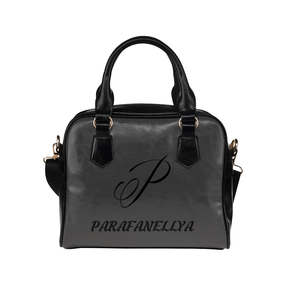 Parafanellya Dark Grey Women's Handbag 2.0 Shoulder Handbag (Model 1634)