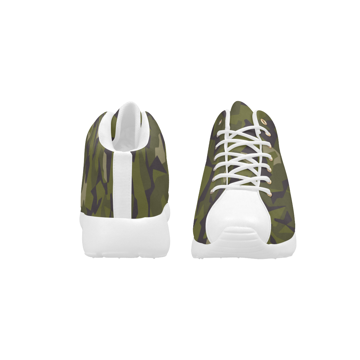 Swedish M90 woodland camouflage Men's Basketball Training Shoes (Model 47502)
