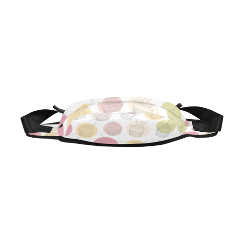 Colorful Cupcakes Fanny Pack/Large (Model 1676)
