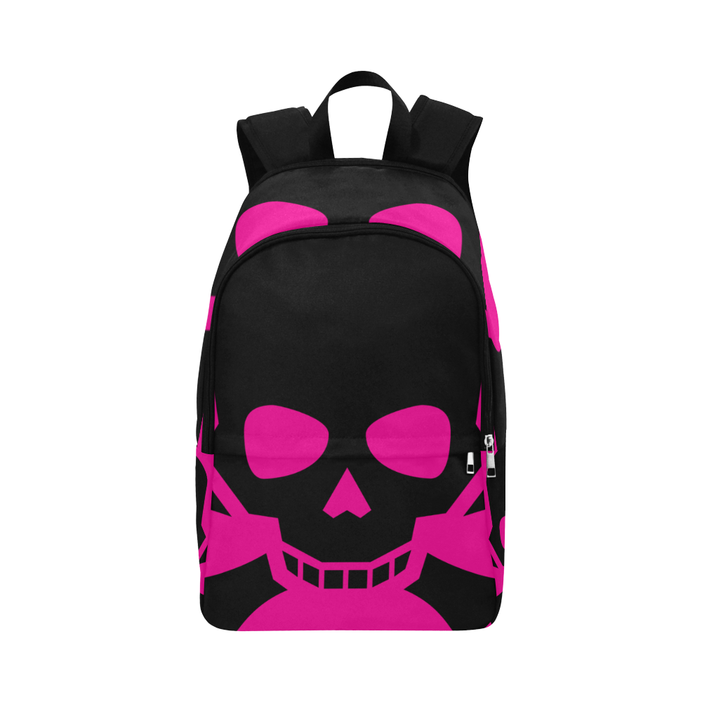 bones-1294357_1280pink Fabric Backpack for Adult (Model 1659)