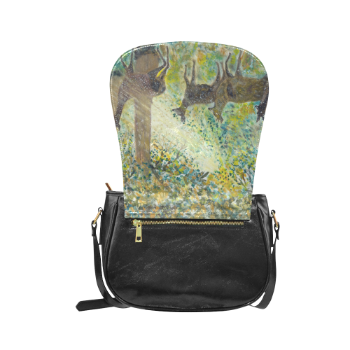 Adorable deers Classic Saddle Bag/Small (Model 1648)