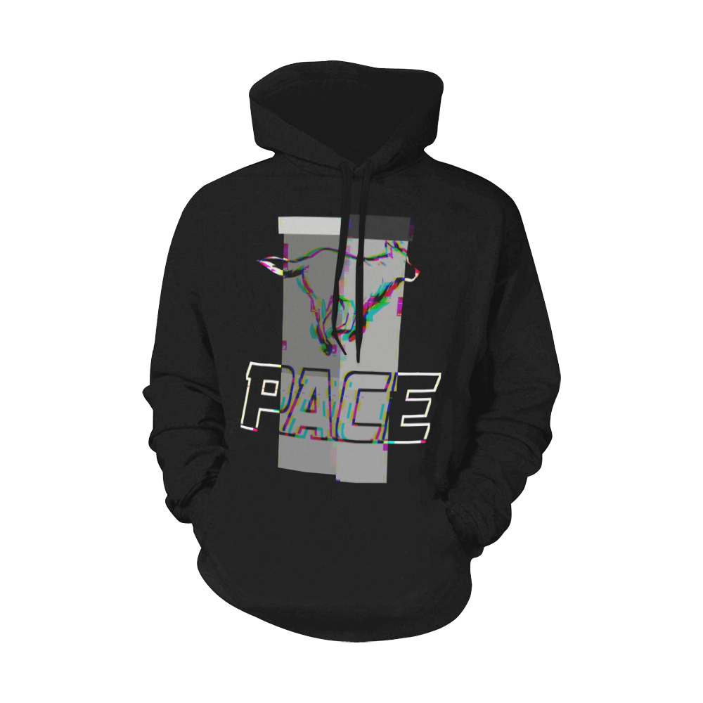 PACE Glitch Sweat Shirt All Over Print Hoodie for Men (USA Size) (Model H13)