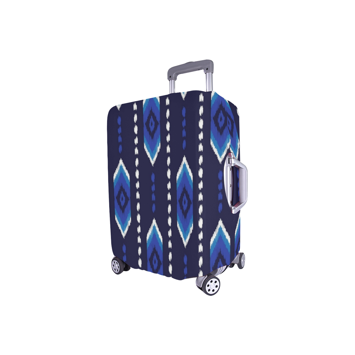 Aztec - Blue Luggage Cover/Small 18"-21"