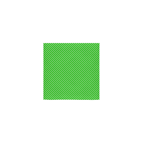 Green polka dots Square Towel 13“x13”