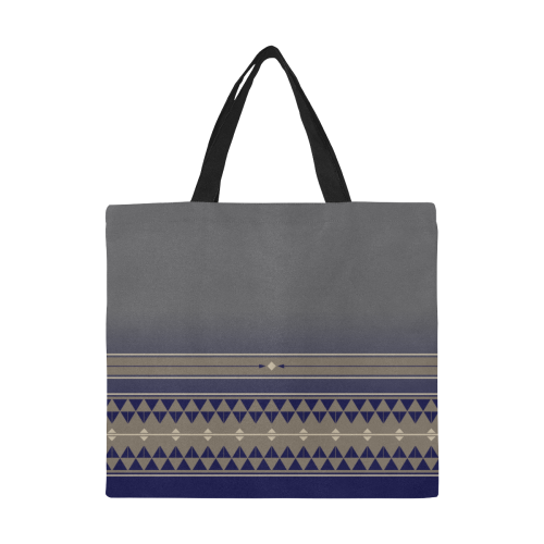 The Gathering Blue All Over Print Canvas Tote Bag/Large (Model 1699)