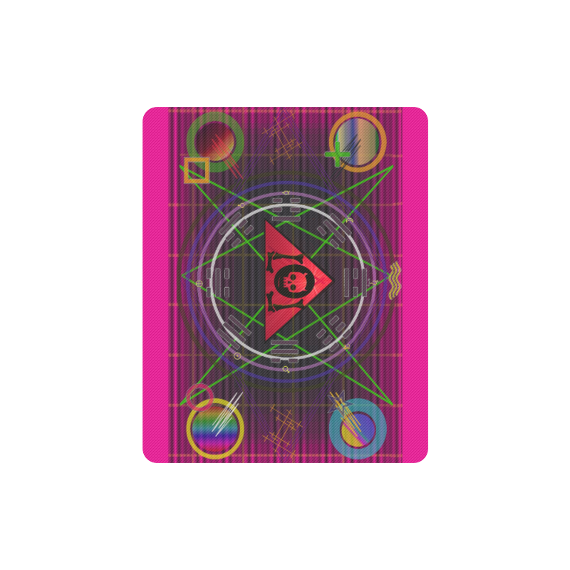 The Lowest of Low FutureRetro 2418 Test Pattern Rectangle Mousepad