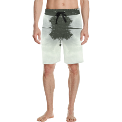 cloud island with a horizon so clear Men's All Over Print Casual Shorts (Model L23)