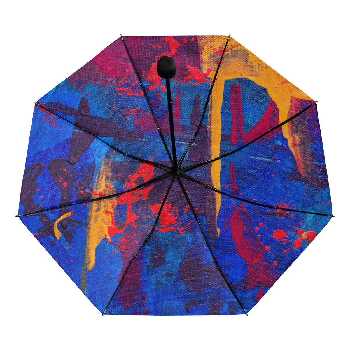 oil_l Anti-UV Foldable Umbrella (Underside Printing) (U07)
