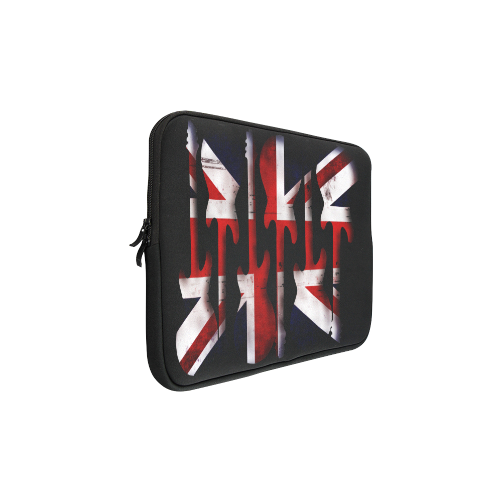 Union Jack British UK Flag Guitars Macbook Pro 17''