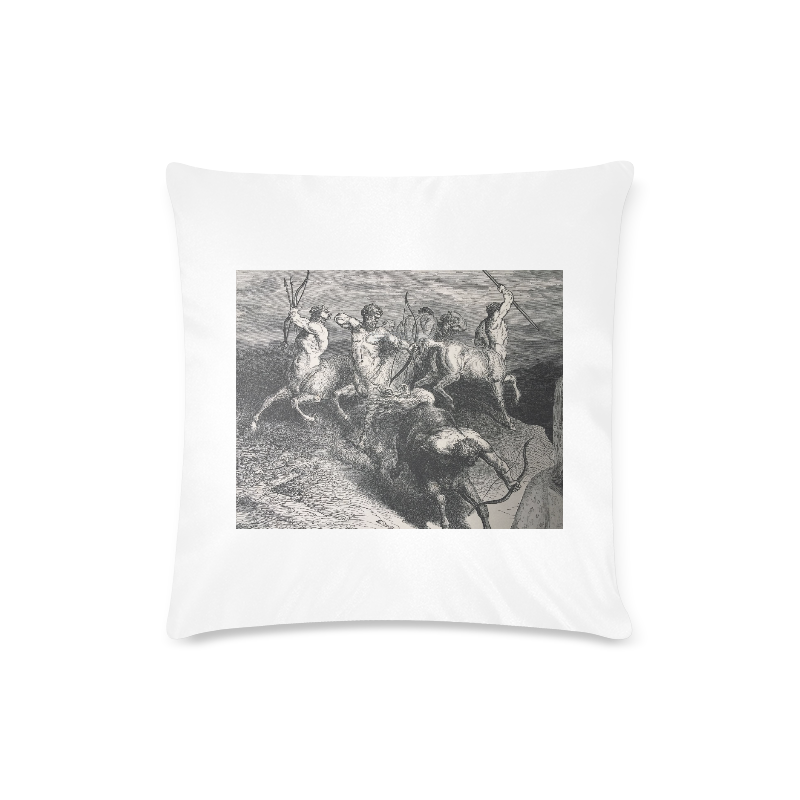 war Custom Zippered Pillow Case 16"x16"(Twin Sides)