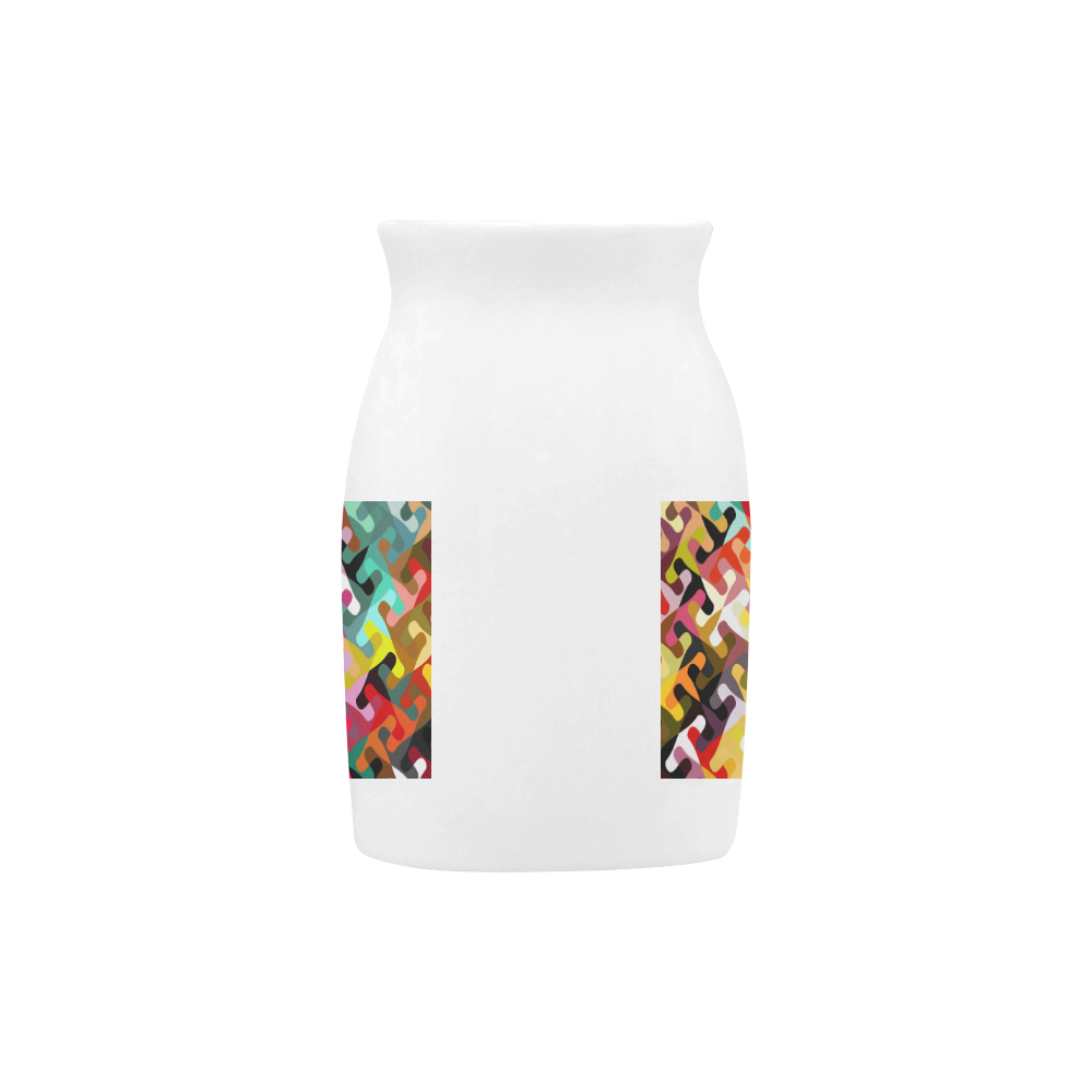 Colorful shapes Milk Cup (Large) 450ml